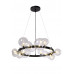 Люстра Crystal Lux AGATA SP15 V2 BLACK/TRANSPARENTE