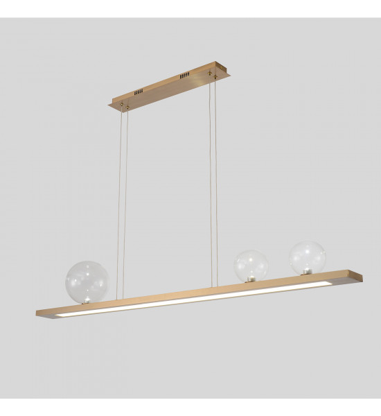 Светильник подвесной Crystal Lux AHORA SP1 L1200 BRASS Светильник подвесной Crystal Lux AHORA SP1 L1200 BRASS
