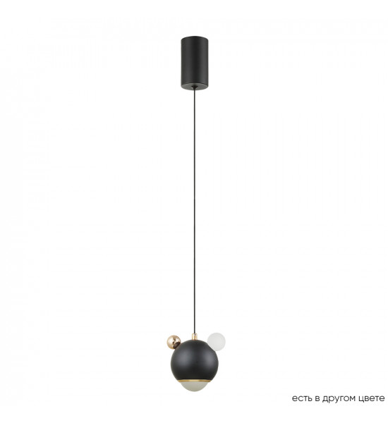 Светильник подвесной Crystal Lux AMIGO SP LED BLACK