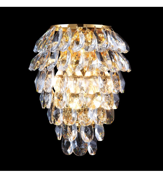 Бра Crystal Lux CHARME AP3 GOLD/TRANSPARENT Бра Crystal Lux CHARME AP3 GOLD/TRANSPARENT