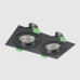 Светильник встраиваемый Crystal Lux CLT 002C2 BL V2