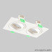 Светильник встраиваемый Crystal Lux CLT 002C2 WH V2