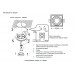Светильник встраиваемый Crystal Lux CLT 068C1 WH