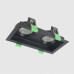 Светильник встраиваемый Crystal Lux CLT 068C2 BL