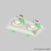 Светильник встраиваемый Crystal Lux CLT 068C2 WH
