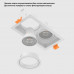 Светильник встраиваемый Crystal Lux CLT 068C2 WH