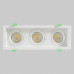 Светильник встраиваемый Crystal Lux CLT 068C3 WH