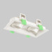 Светильник встраиваемый Crystal Lux CLT 069C2 WH
