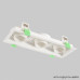 Светильник встраиваемый Crystal Lux CLT 069C3 WH
