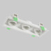 Светильник встраиваемый Crystal Lux CLT 069C3 WH