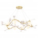 Люстра Crystal Lux COLIBRI SP10 GOLD
