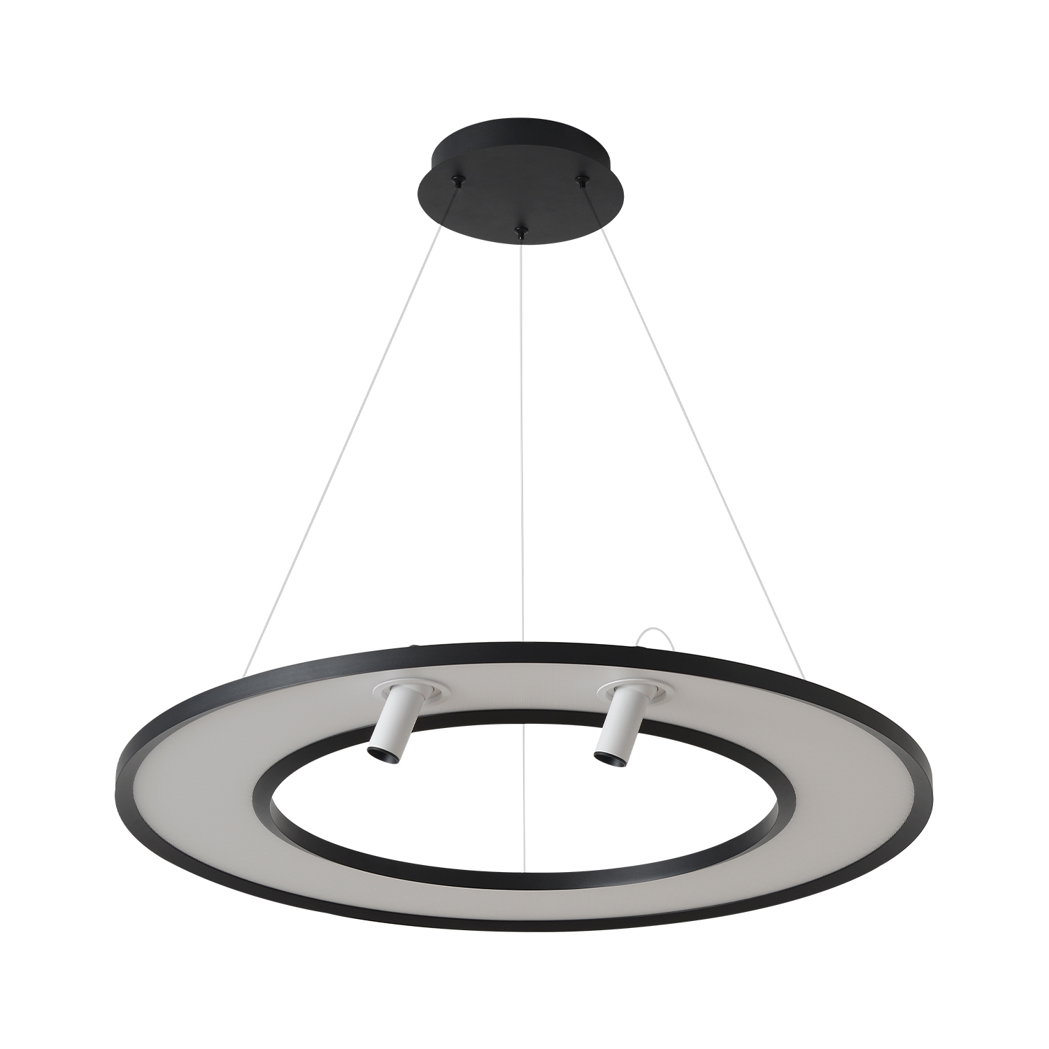 Светильник подвесной Crystal Lux CONTOUR SP50W LED BLACK