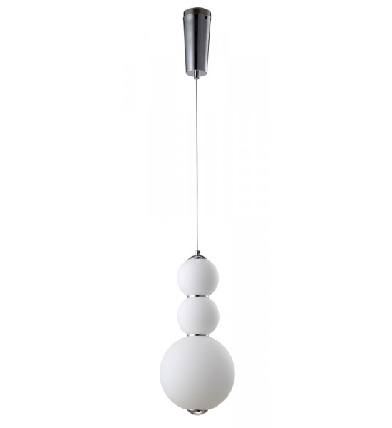 Светильник подвесной Crystal Lux DESI SP3 CHROME/WHITE Светильник подвесной Crystal Lux DESI SP3 CHROME/WHITE