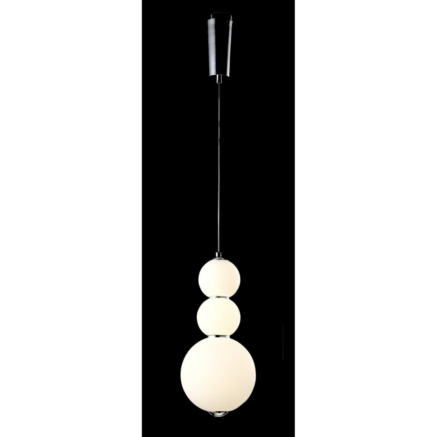 Светильник подвесной Crystal Lux DESI SP3 CHROME/WHITE