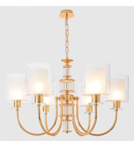Люстра Crystal Lux ELENA SP6 GOLD Люстра Crystal Lux ELENA SP6 GOLD