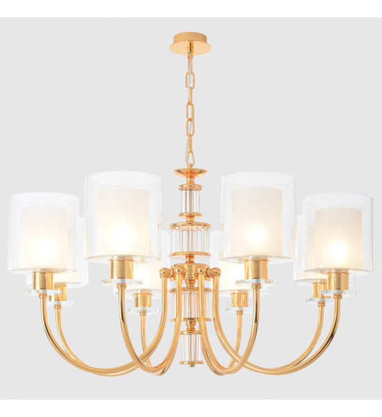 Люстра Crystal Lux ELENA SP8 GOLD Люстра Crystal Lux ELENA SP8 GOLD