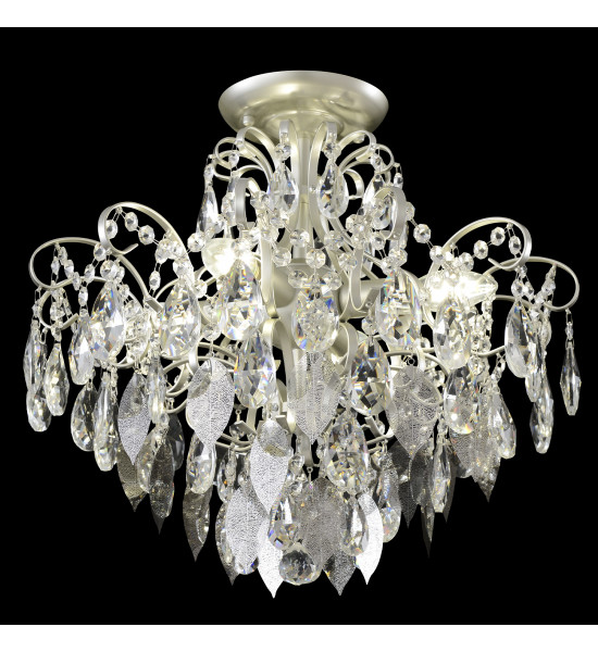 Светильник потолочный Crystal Lux ESMIRALDA PL4 SILVER Светильник потолочный Crystal Lux ESMIRALDA PL4 SILVER