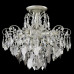 Светильник потолочный Crystal Lux ESMIRALDA PL4 SILVER