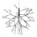 Светильник подвесной Crystal Lux EVITA SP36 BLACK/TRANSPARENT