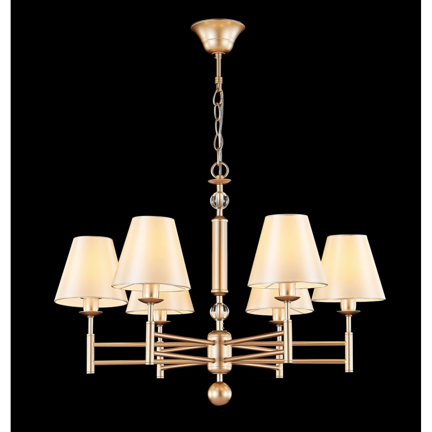 Люстра Crystal Lux FLAVIO SP6 GOLD