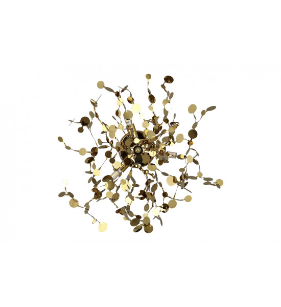 Бра Crystal Lux GARDEN AP-PL3 D400 GOLD Бра Crystal Lux GARDEN AP-PL3 D400 GOLD
