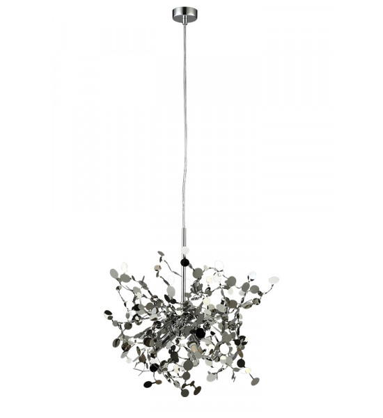 Светильник подвесной Crystal Lux GARDEN SP3 D400 CHROME Светильник подвесной Crystal Lux GARDEN SP3 D400 CHROME