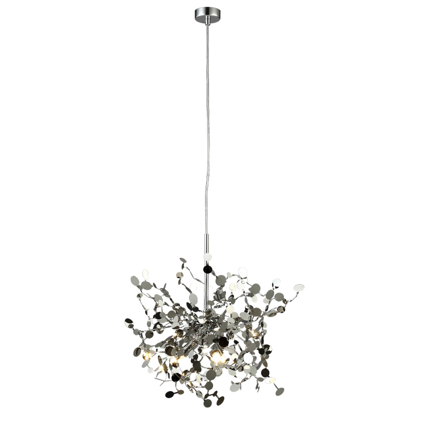 Светильник подвесной Crystal Lux GARDEN SP3 D400 CHROME