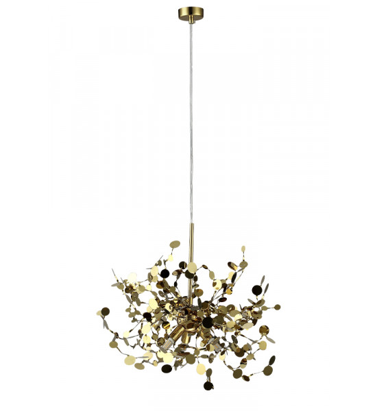 Светильник подвесной Crystal Lux GARDEN SP3 D400 GOLD Светильник подвесной Crystal Lux GARDEN SP3 D400 GOLD