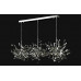 Светильник подвесной Crystal Lux GARDEN SP3х3 L1200 CHROME