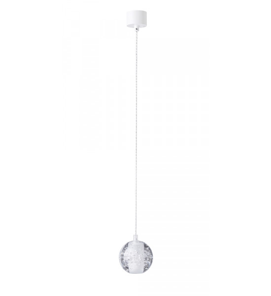 Светильник подвесной Crystal Lux GASPAR SP1 WHITE Светильник подвесной Crystal Lux GASPAR SP1 WHITE