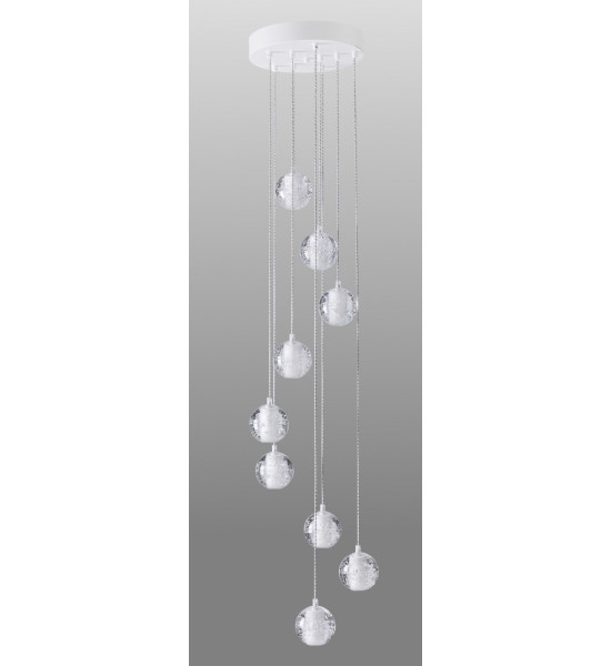 Светильник подвесной Crystal Lux GASPAR SP9 D300 WHITE Светильник подвесной Crystal Lux GASPAR SP9 D300 WHITE