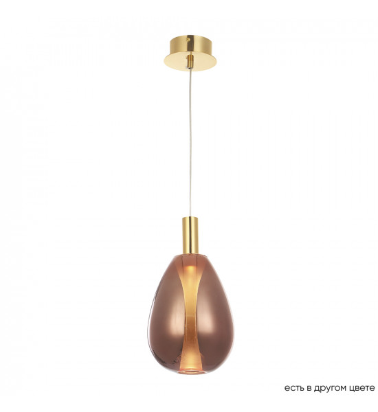 Светильник подвесной Crystal Lux GAUDI SP4W LED COPPER