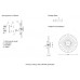 Бра Crystal Lux HOLA AP4W LED D250