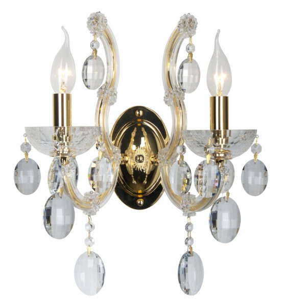 Бра Crystal Lux HOLLYWOOD AP2 GOLD Бра Crystal Lux HOLLYWOOD AP2 GOLD