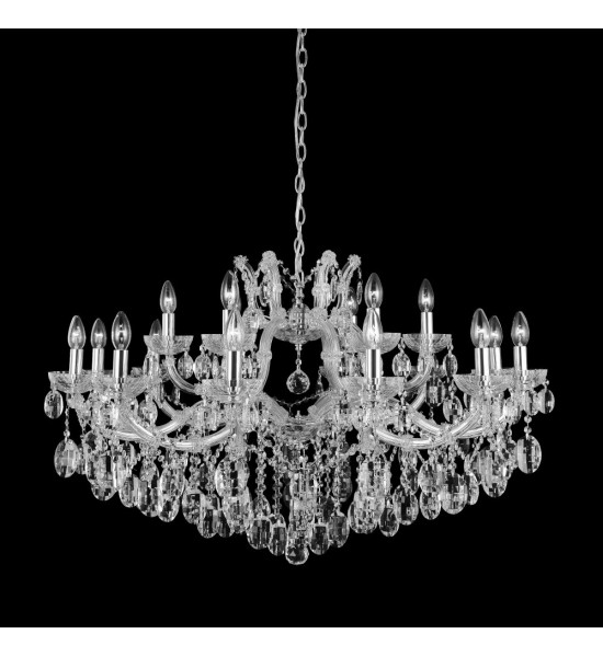 Люстра Crystal Lux HOLLYWOOD SP12+6 CHROME