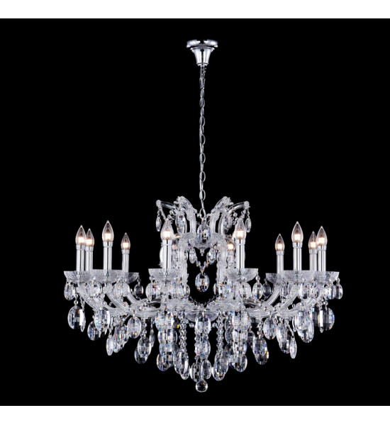 Люстра Crystal Lux HOLLYWOOD SP12 CHROME