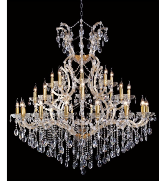 Люстра Crystal Lux HOLLYWOOD SP16+8+8 GOLD Люстра Crystal Lux HOLLYWOOD SP16+8+8 GOLD