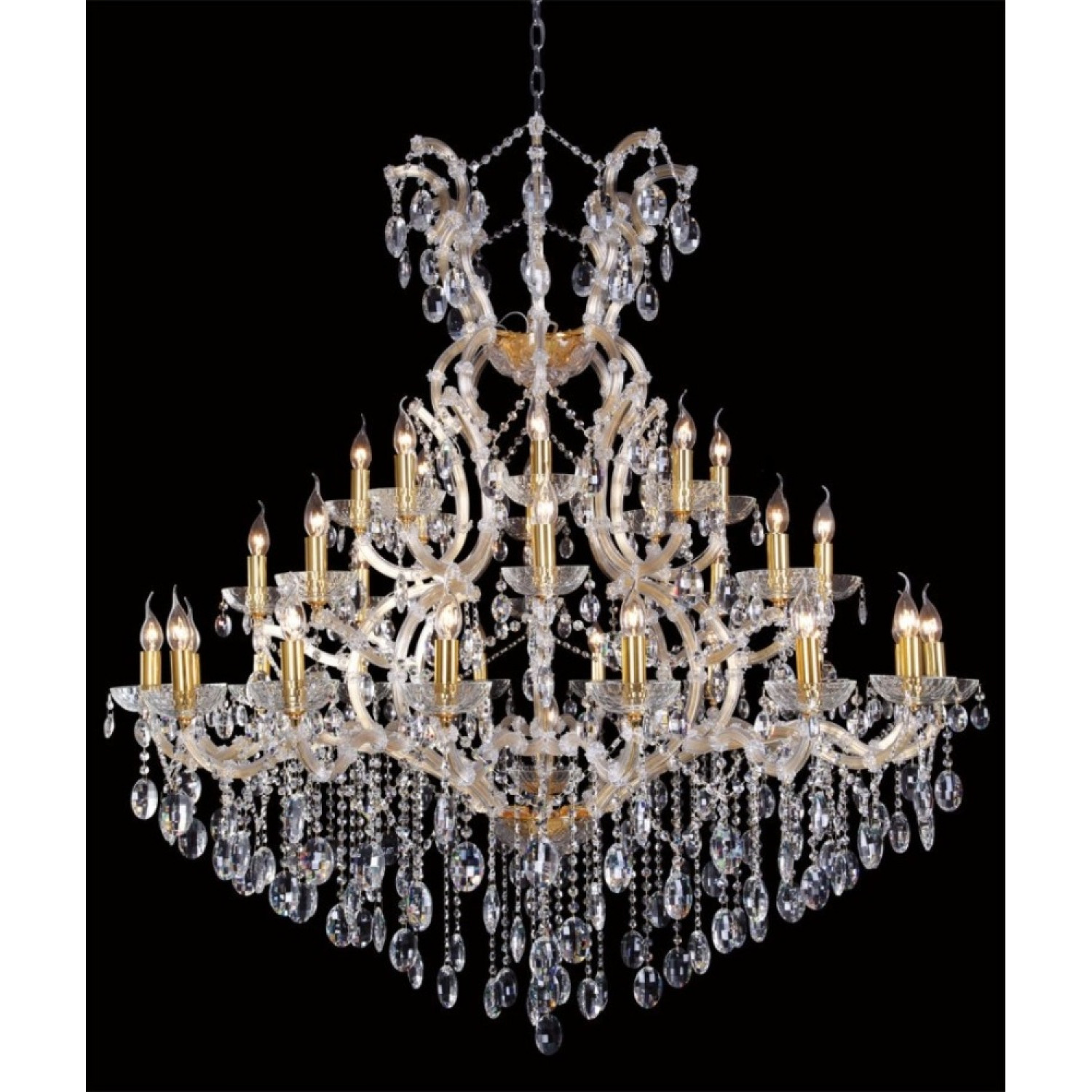 Люстра Crystal Lux HOLLYWOOD SP16+8+8 GOLD