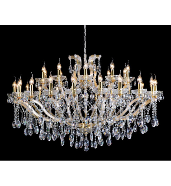 Люстра Crystal Lux HOLLYWOOD SP20+10 GOLD Люстра Crystal Lux HOLLYWOOD SP20+10 GOLD