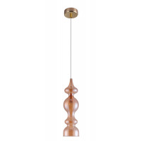 Светильник подвесной Crystal Lux IRIS SP1 A AMBER