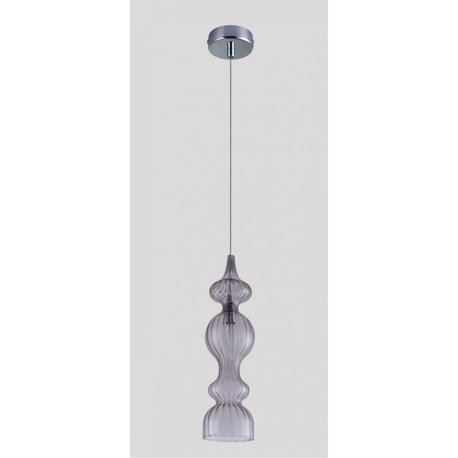 Светильник подвесной Crystal Lux IRIS SP1 A SMOKE