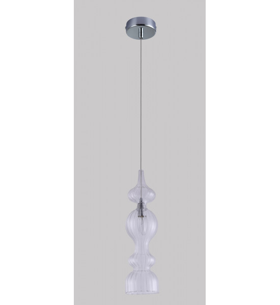 Светильник подвесной Crystal Lux IRIS SP1 A TRANSPARENT