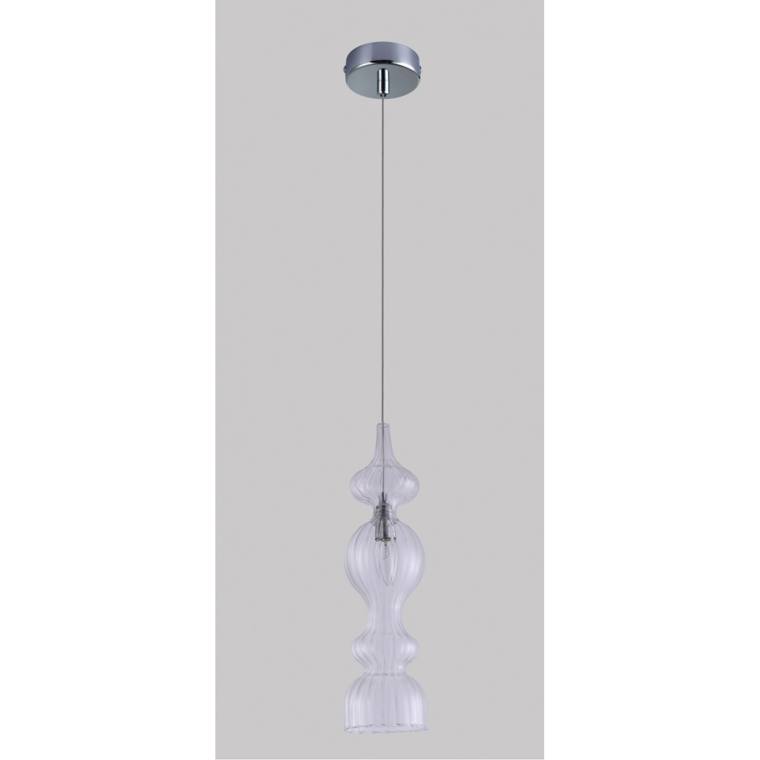 Светильник подвесной Crystal Lux IRIS SP1 A TRANSPARENT