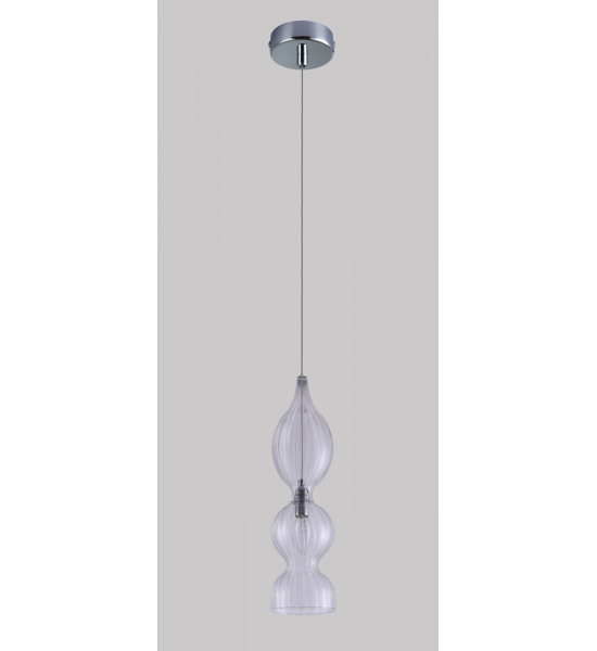 Светильник подвесной Crystal Lux IRIS SP1 B TRANSPARENT