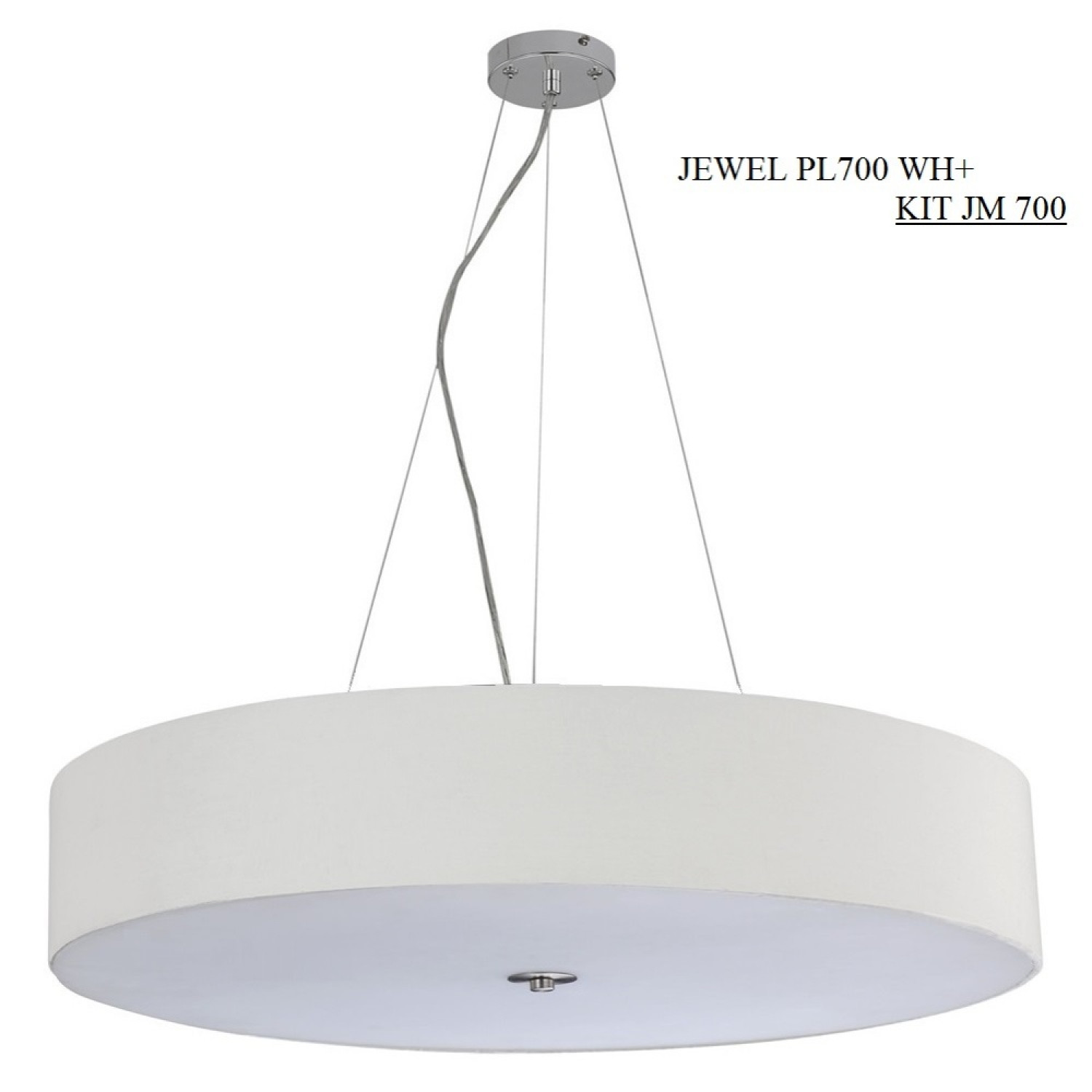 Светильник потолочный Crystal Lux JEWEL PL700 WH