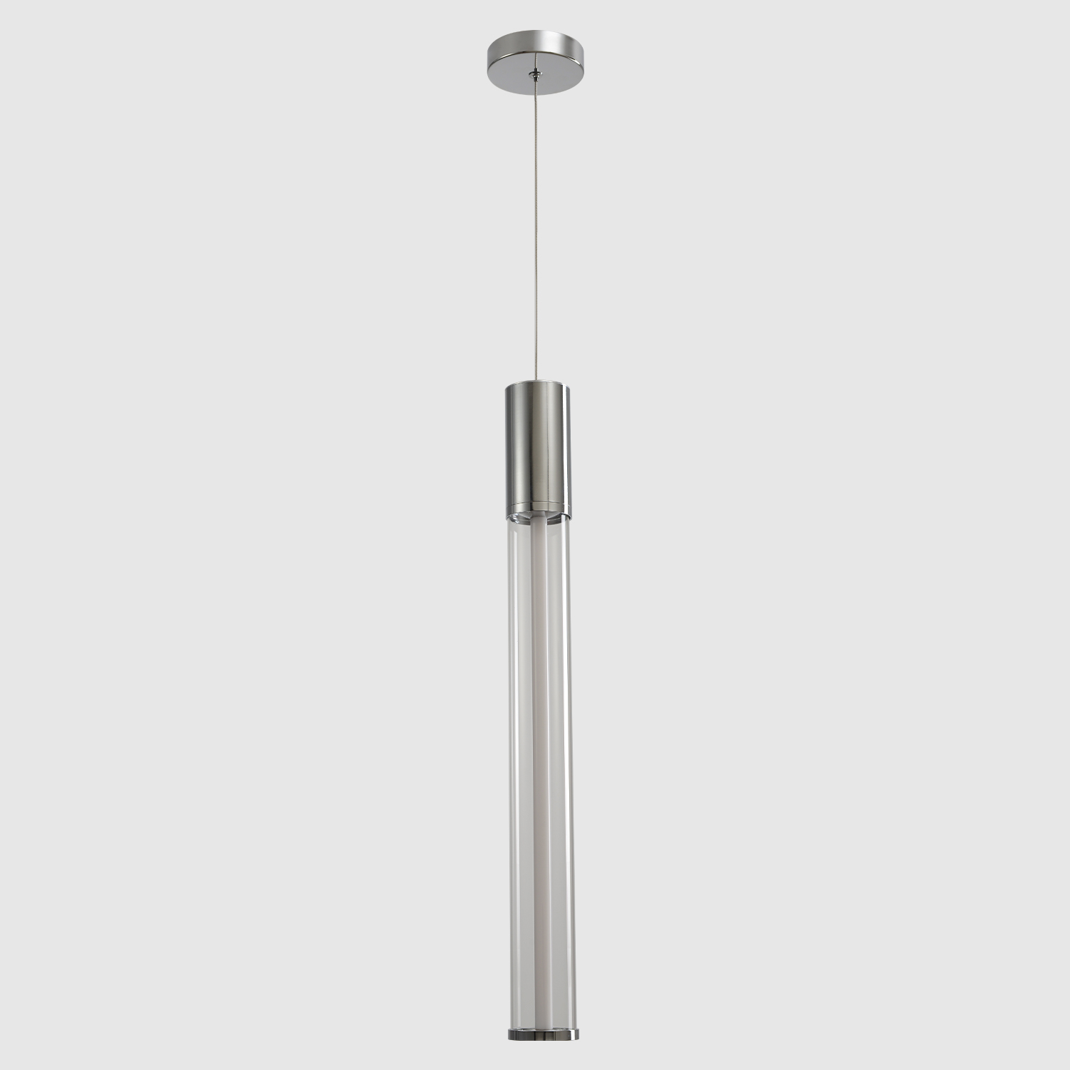 Светильник подвесной Crystal Lux LINEUP SP11W LED CHROME