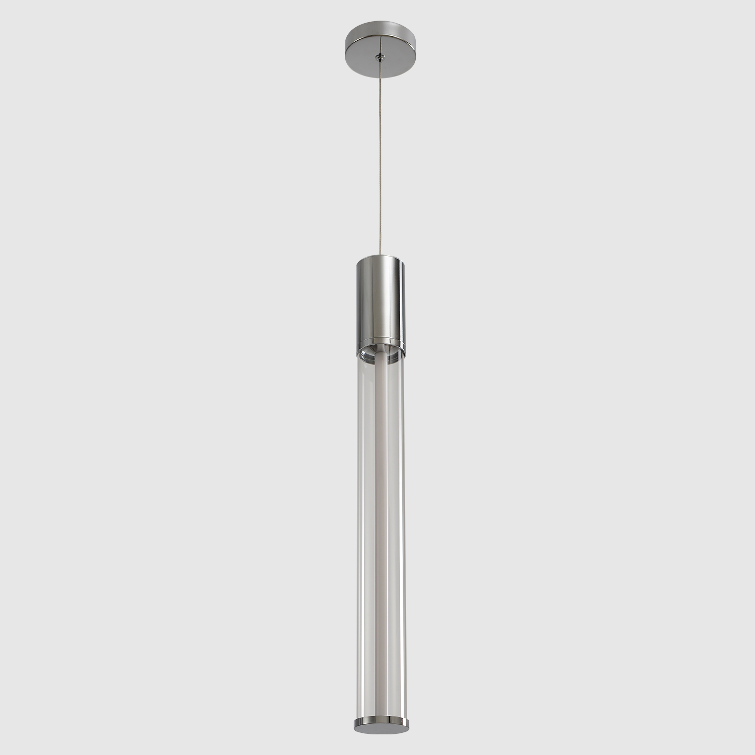 Светильник подвесной Crystal Lux LINEUP SP11W LED CHROME