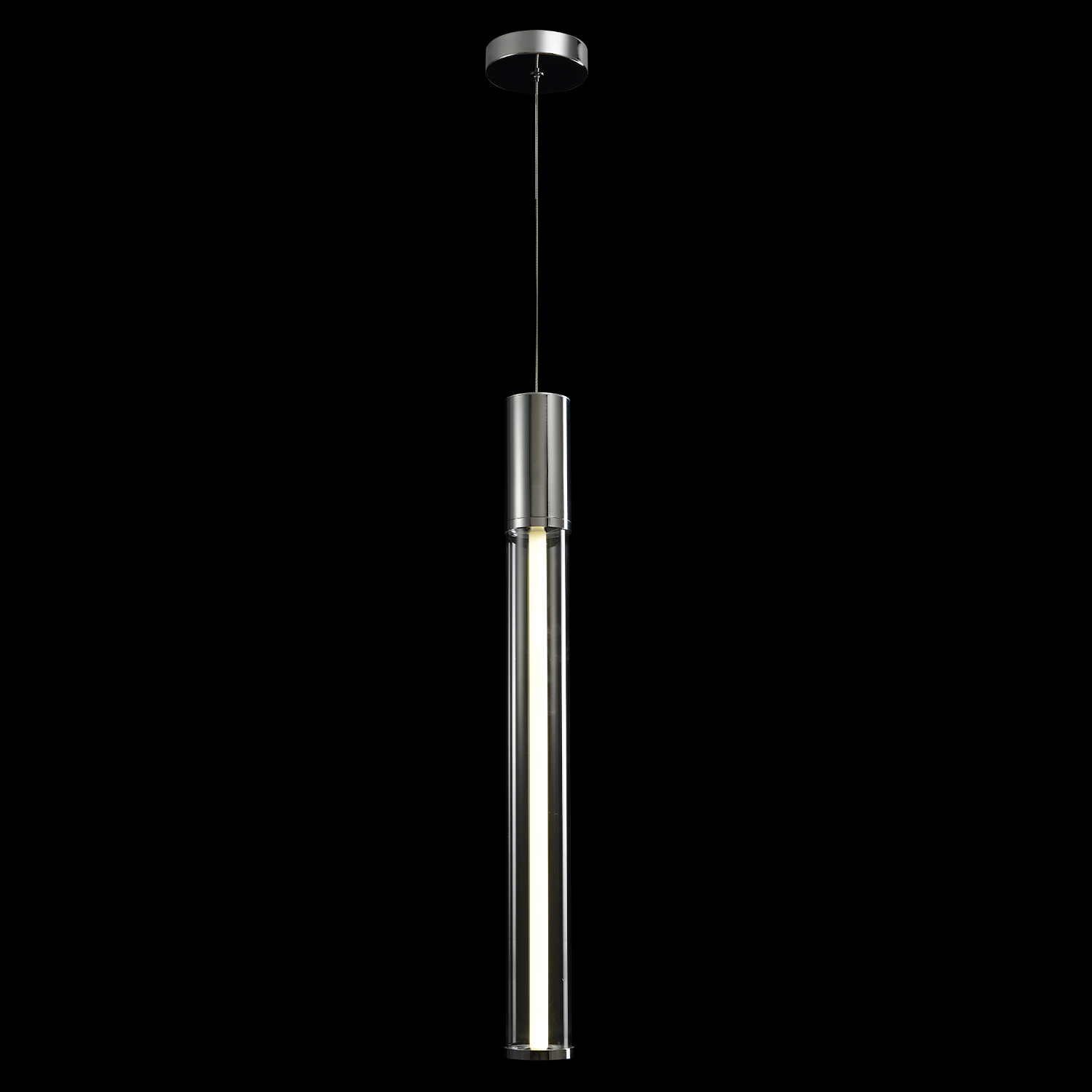 Светильник подвесной Crystal Lux LINEUP SP11W LED CHROME
