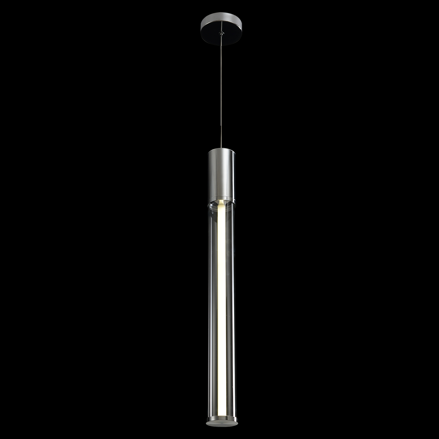 Светильник подвесной Crystal Lux LINEUP SP11W LED CHROME