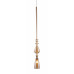 Светильник подвесной Crystal Lux LUX NEW SP1 B AMBER